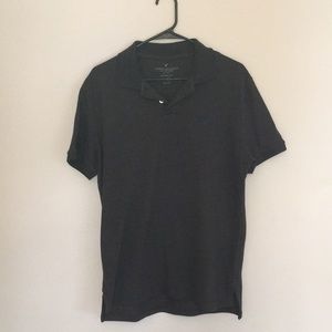 American Eagle brown polo
